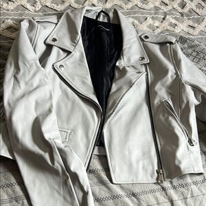 PrettyLittleThing Light Gray Jacket